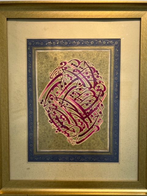 نمایشگاه گروهی خوشنویسی گرگان- گالری ندا گرگان- انجمن خوشنویسان گرگان-اردیبهشت1405